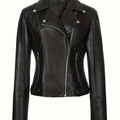 Mabel | Skulpterad Zip-Front Motojacka