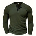Graham | Klassisk Button Henley Skjorta