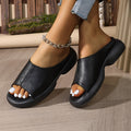Cora | Elegant Plattform Sandaler