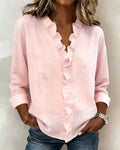 Chloe | Lätt V-ringad Blus