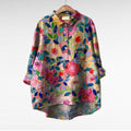 Leslie | Stilig Multicolor Blus