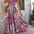 Roberta | Bohemisk Paisley Maxi Klänning