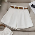 Blythe | Skräddarsydda Högmidjade Shorts med Bälte