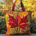 Donna | Retro Leaf Art Tote Bag