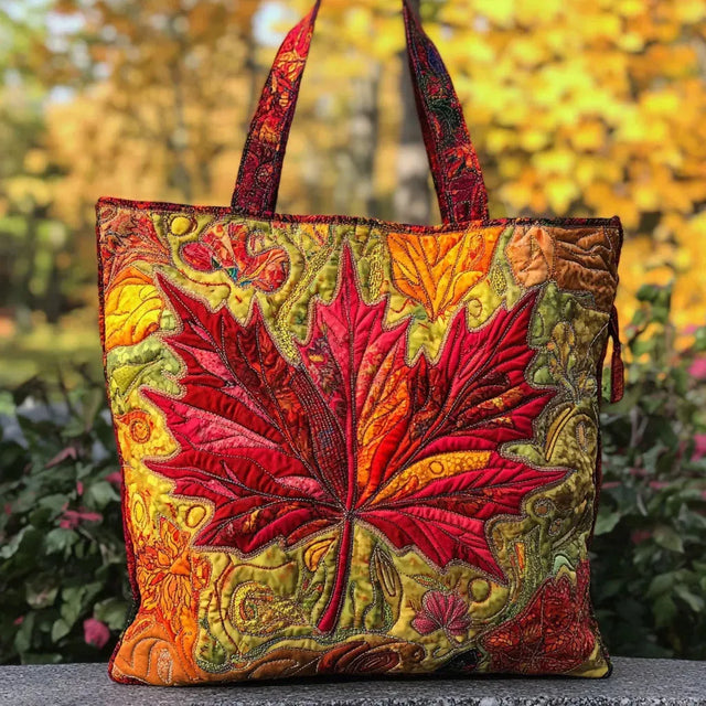 Donna | Retro Leaf Art Tote Bag