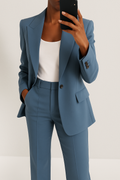 Ava | Chic Tvådelad Blazer & Byx Set