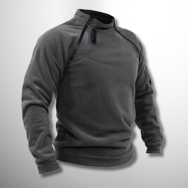 Leonard | Ståkrage Kvartdrag Pullover