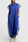 Valentina | Stilig ärmlös jumpsuit med dragkedja