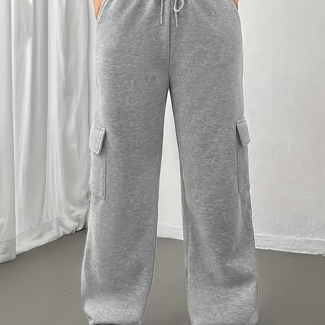 Eloise | Avslappnade Cargo Joggers