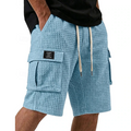 Landon | Texturerade Cargo Shorts