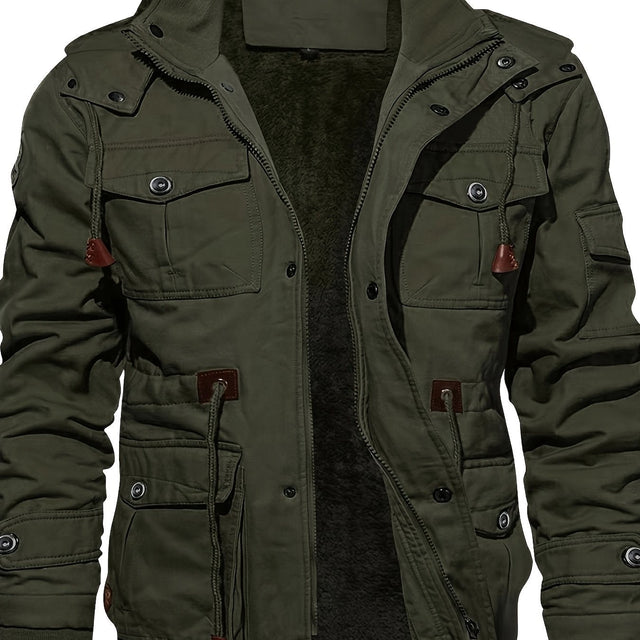 Hudson | Robust Mid-Length Hooded Jacket