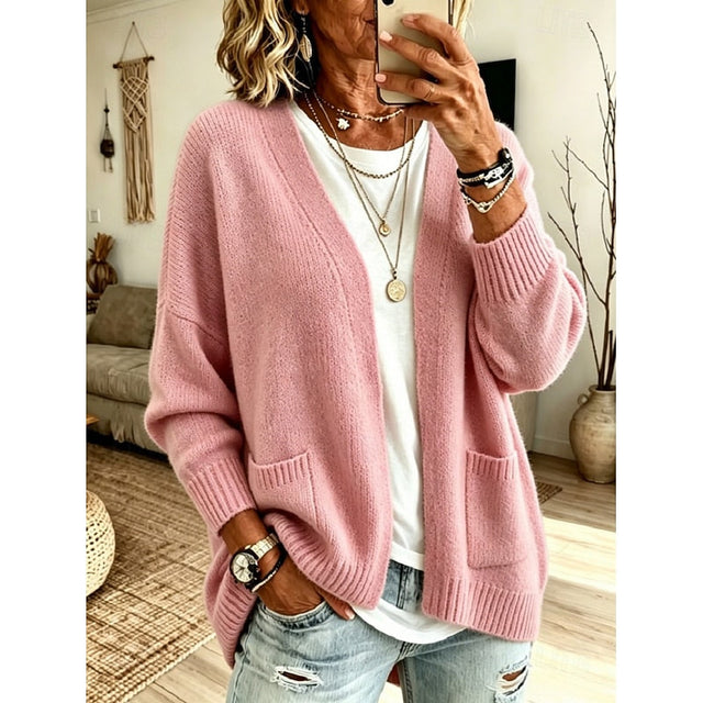 Iris | Avslappnad Öppen Framsidan Kofta