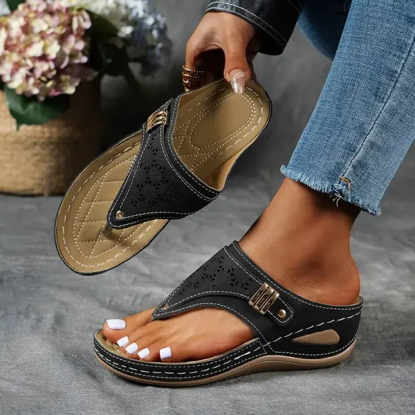 Mila | Premium Bekväm T-Sandal
