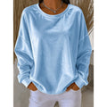 Rosanna | Avslappnad Crew-Neck Topp