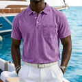 Vincent | Vintage-Washed Polo Shirt