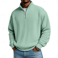 Harlan | Ribbad Quarter-Zip Pullover
