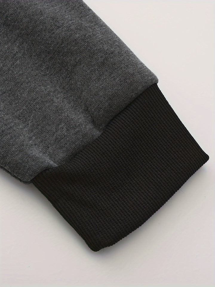 Cedric | Färgblock Zip-Up Hoodie