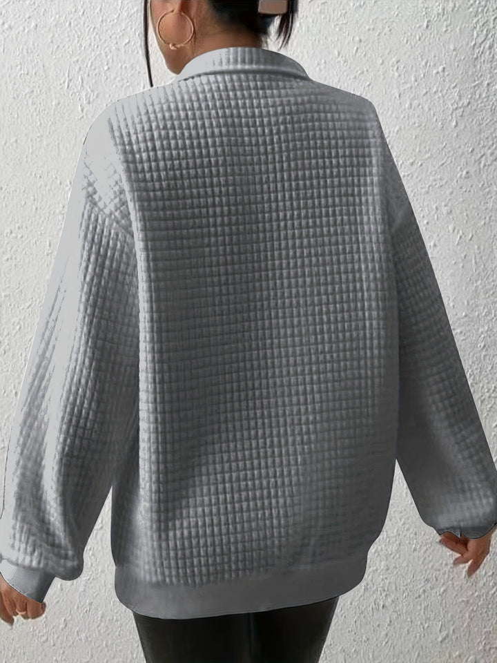 Susanna | Avslappnad Quarter-Zip Pullover