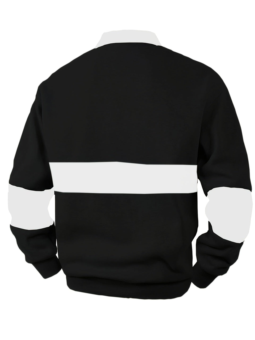 Grayson | Färgblock Långärmad Polo Shirt