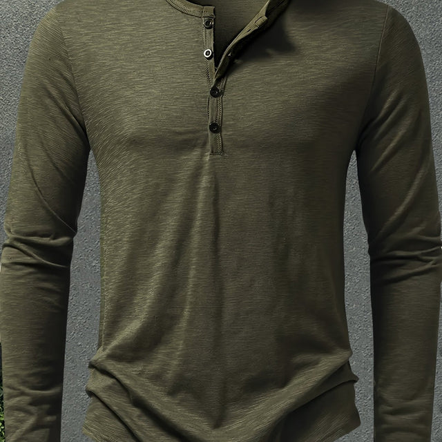 Dalton | Klassisk Knappplacket Henley