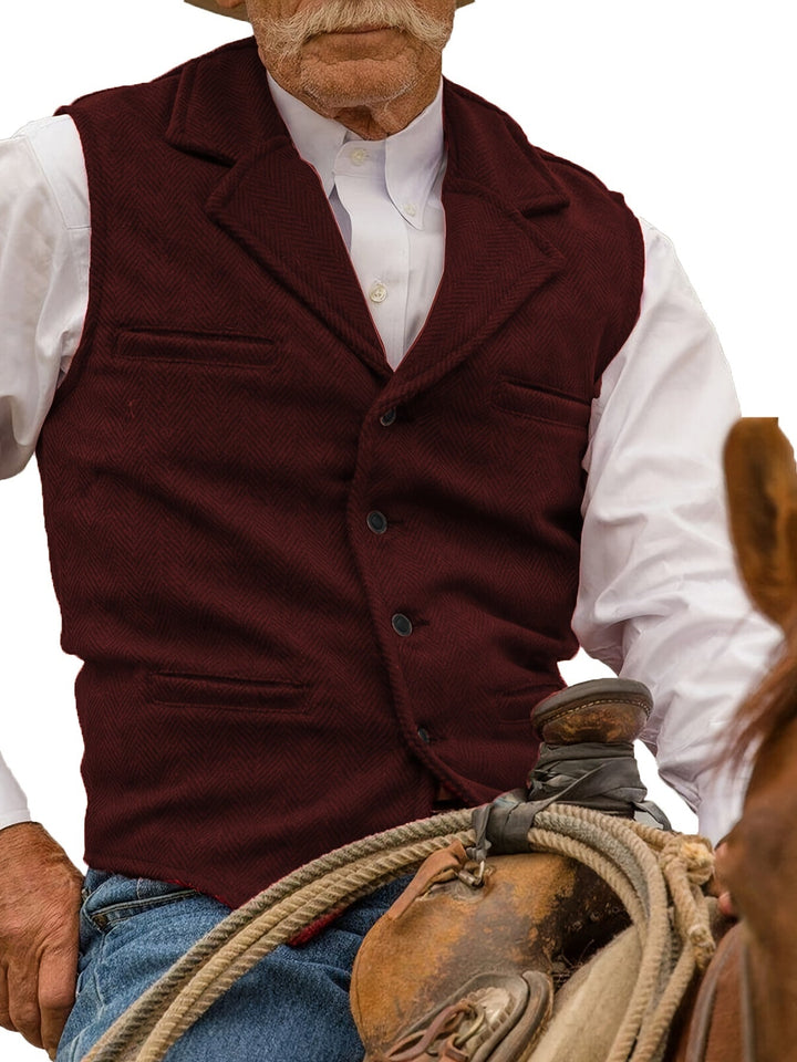 Colton | Heritage Herringbone Västen