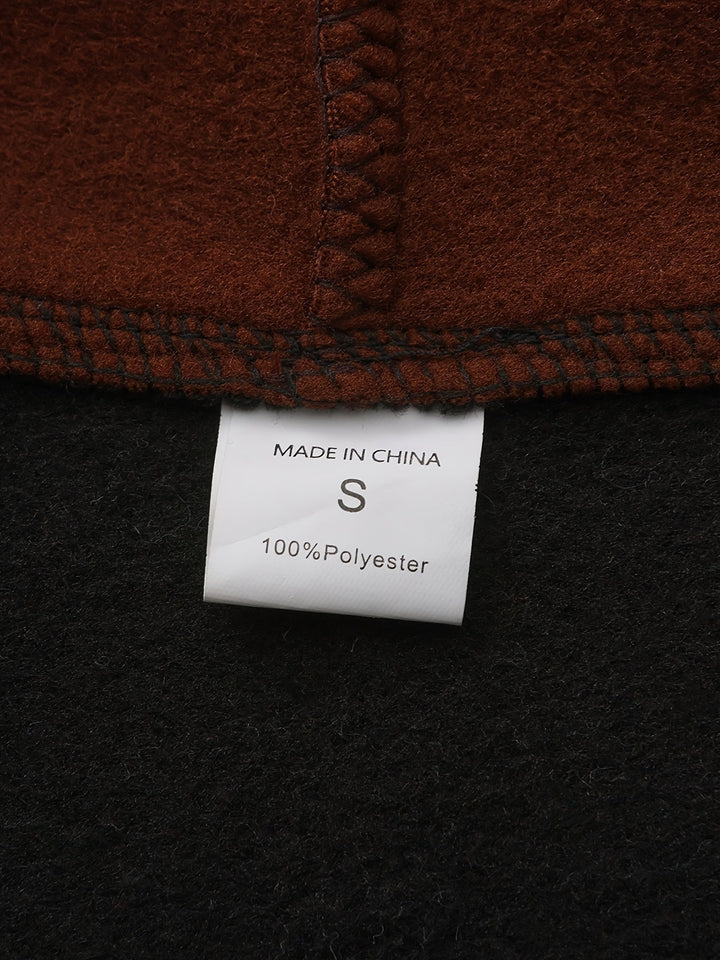 Cedric | Färgblock Zip-Up Hoodie