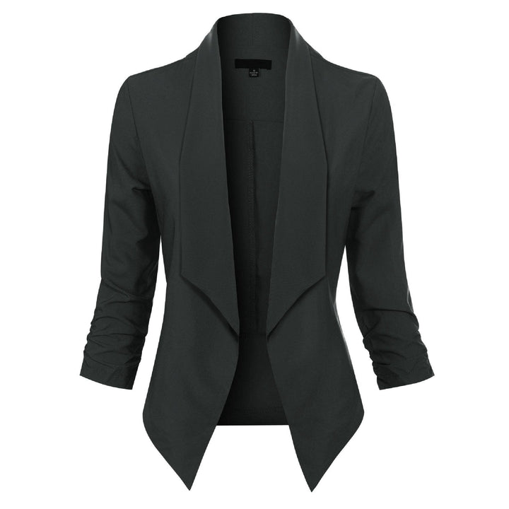 Penelope | Öppen Framskjutande Draperad Blazer