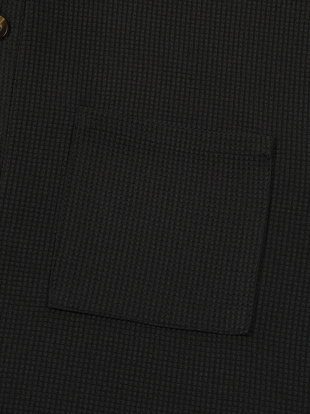 Jonathan | Texturerad långärmad Henley-skjorta