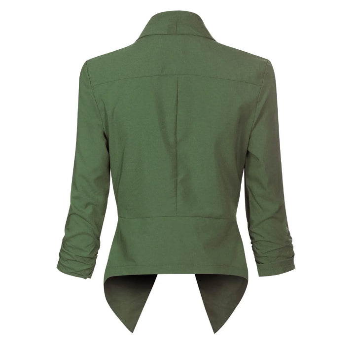 Penelope | Öppen Framskjutande Draperad Blazer