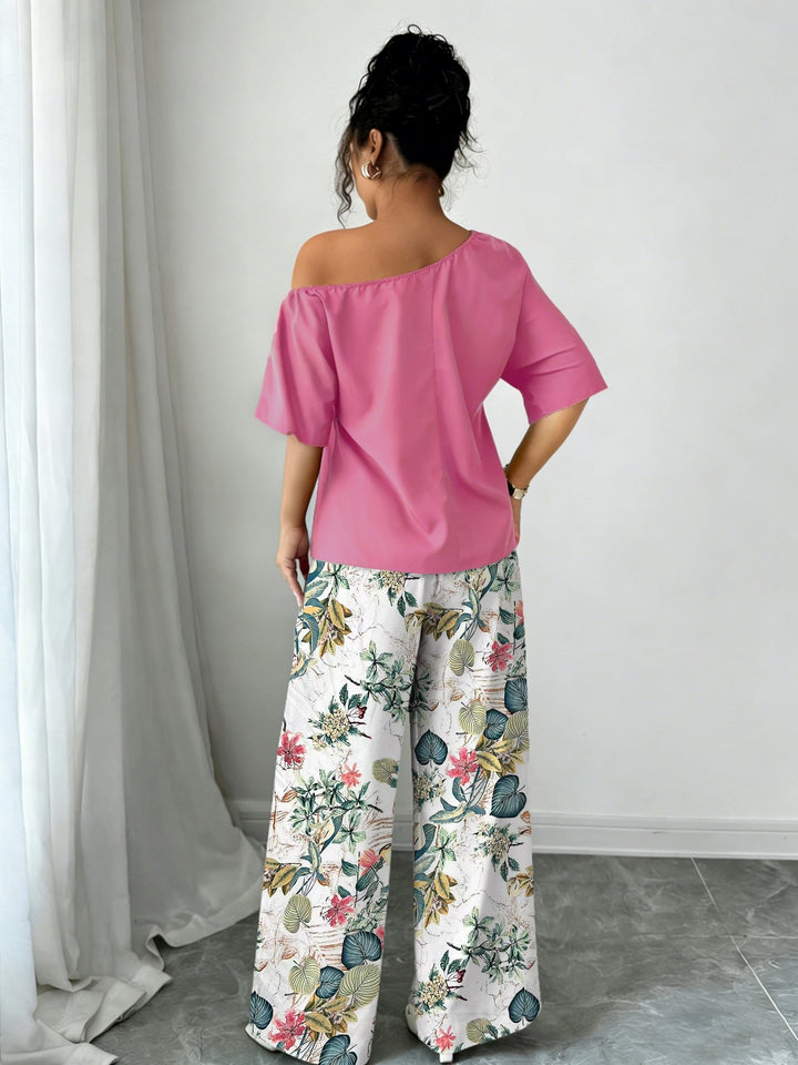 Estella | Off-Shoulder Tvådelat Set