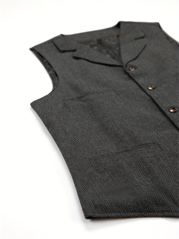 Colton | Heritage Herringbone Västen