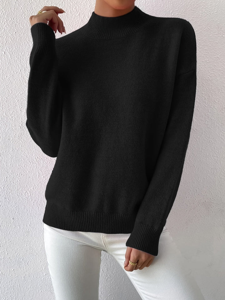 Lorelei | Finstämd Mock Neck Tröja