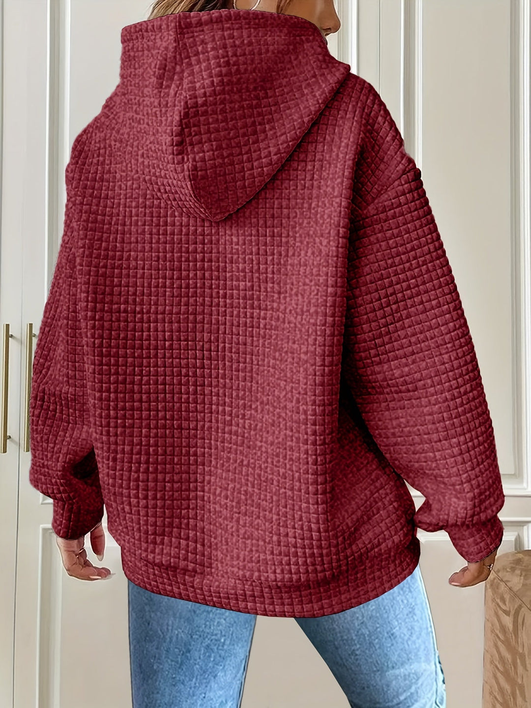 Serena | Mjuk Texturerad Hoodie