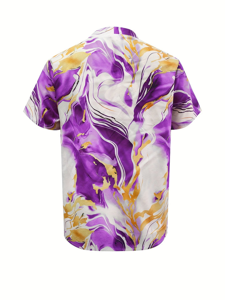 Joanna | Konstfull swirl-mönstrad blus