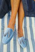 Ethel | Elegant Silver Design Loafers