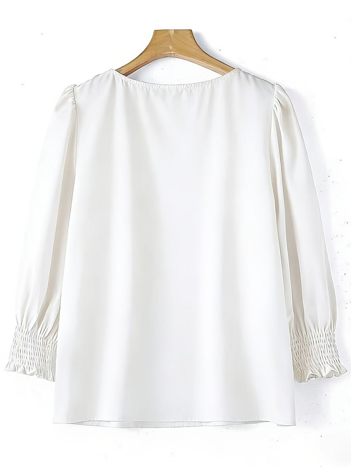 Ellen | Blus med Puffärmar