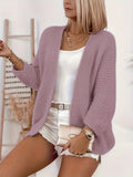 Bridget | Avslappnad Öppen Framsida Cardigan