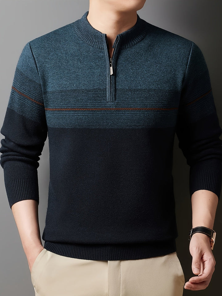 Oscar | Zip-Neck Tröja