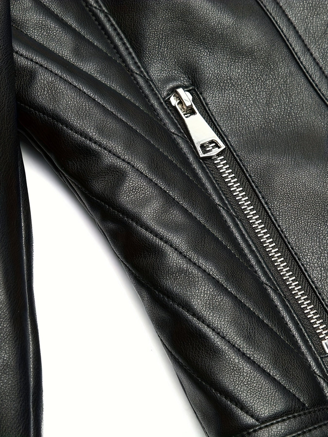 Mabel | Skulpterad Zip-Front Motojacka