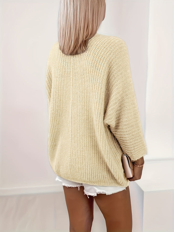 Bridget | Avslappnad Öppen Framsida Cardigan