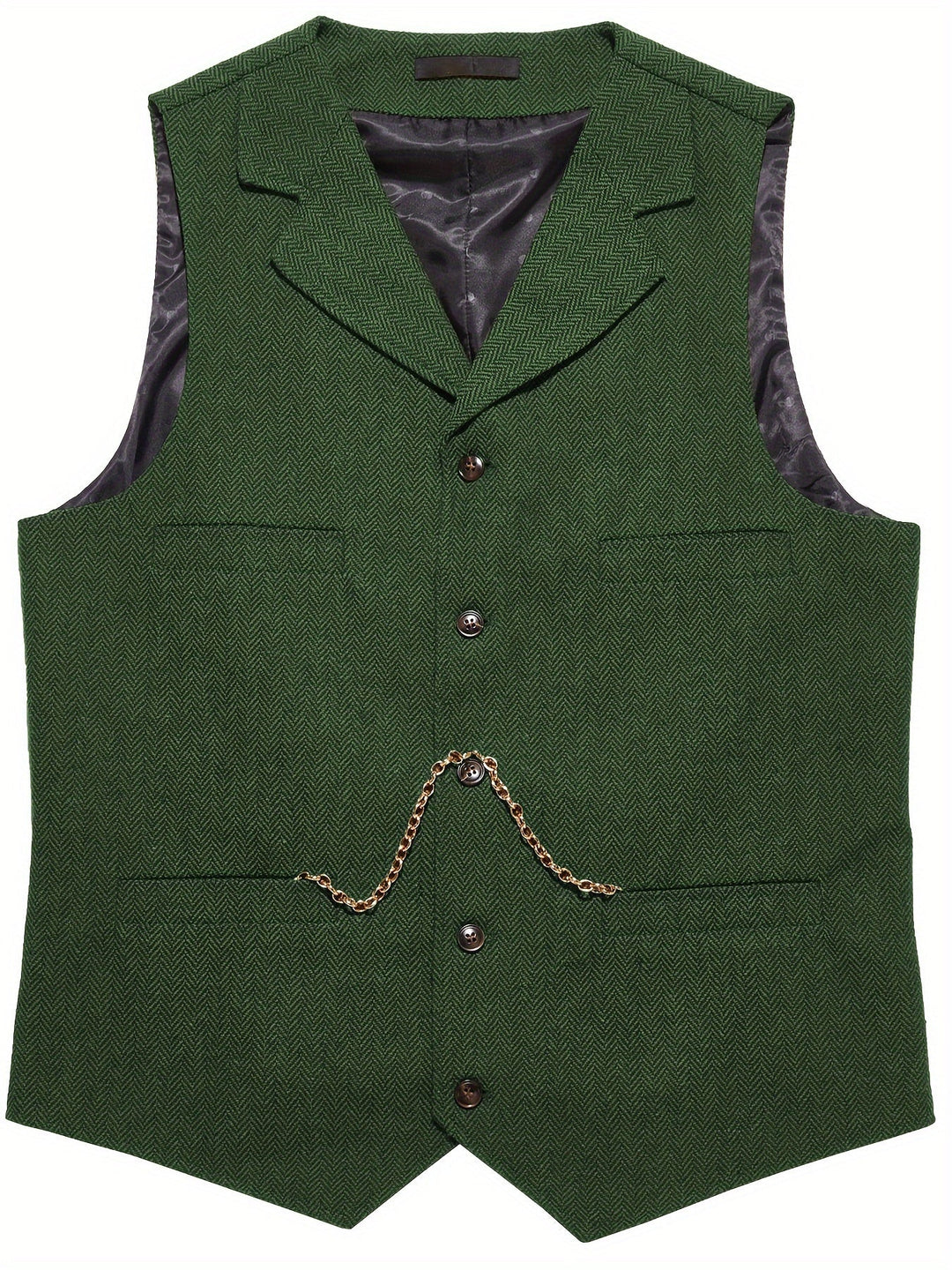 Byron | Raffinerad Herringbone Västar