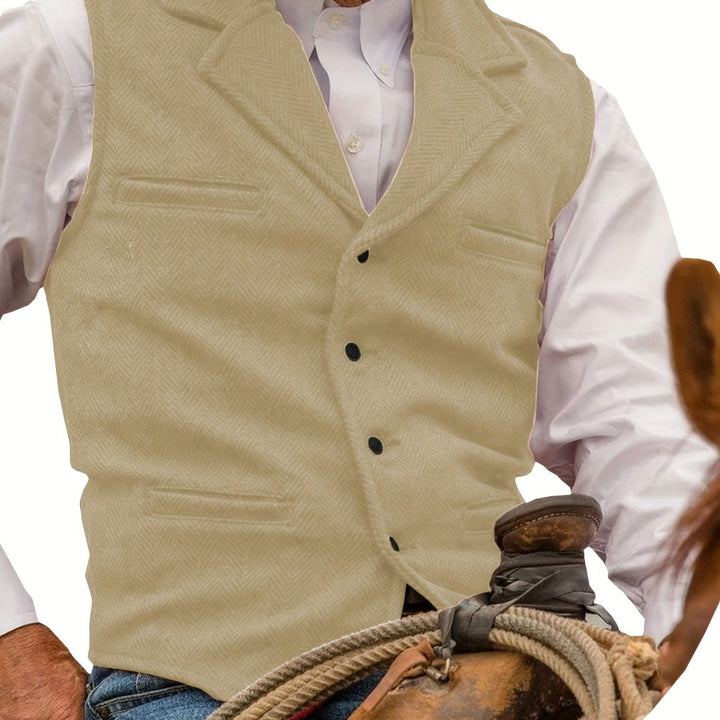 Colton | Heritage Herringbone Västen