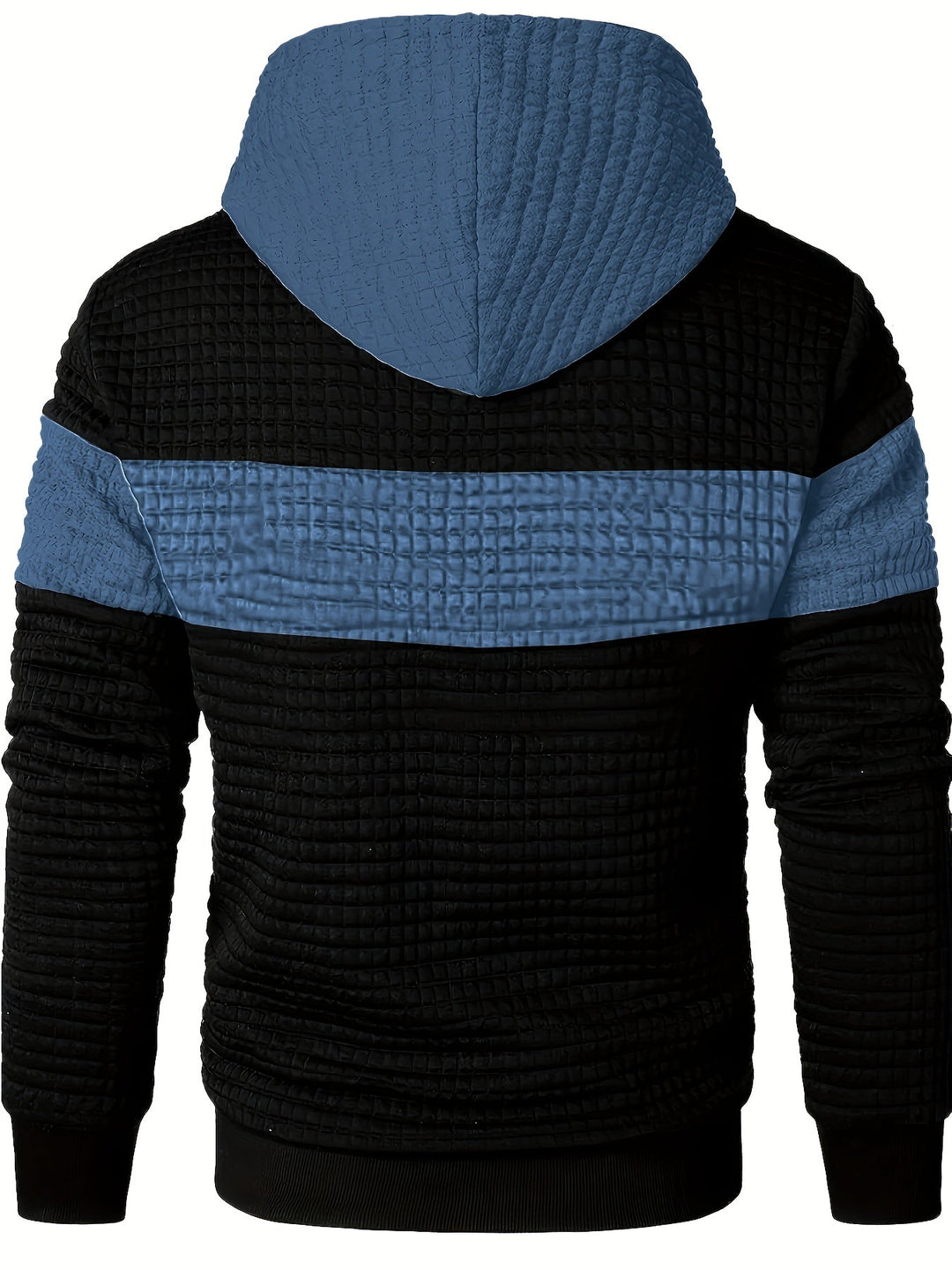 Hayes | Texturerad Färgblock Hoodie