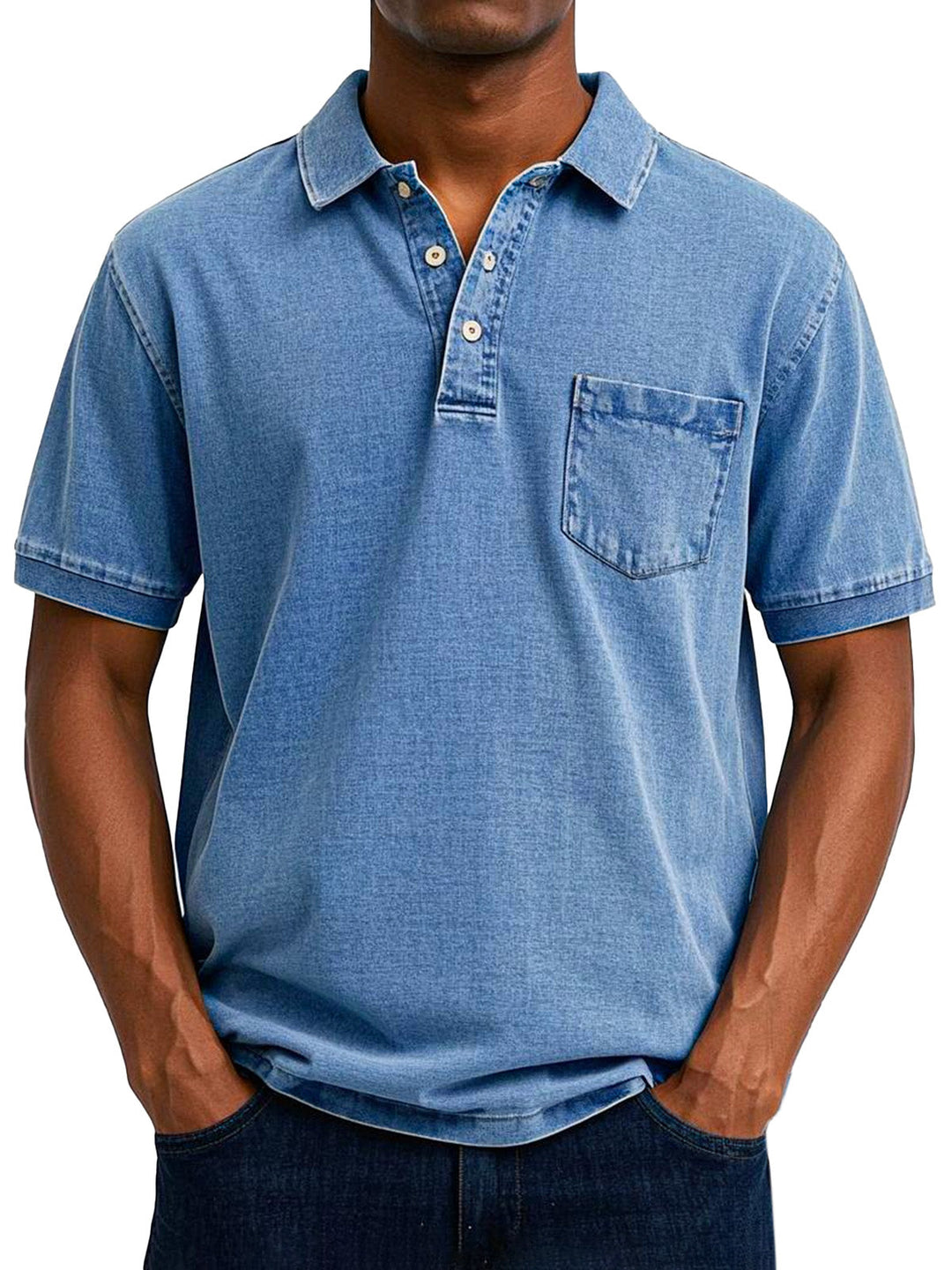 Preston | Vintage Casual Polo Skjorta
