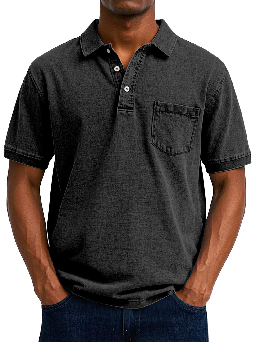 Preston | Vintage Casual Polo Skjorta