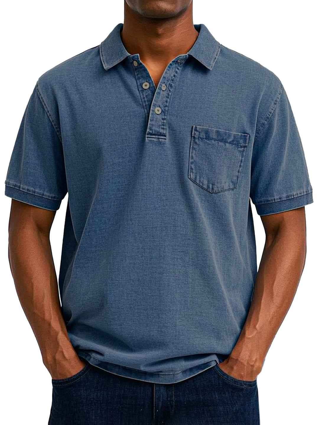 Preston | Vintage Casual Polo Skjorta