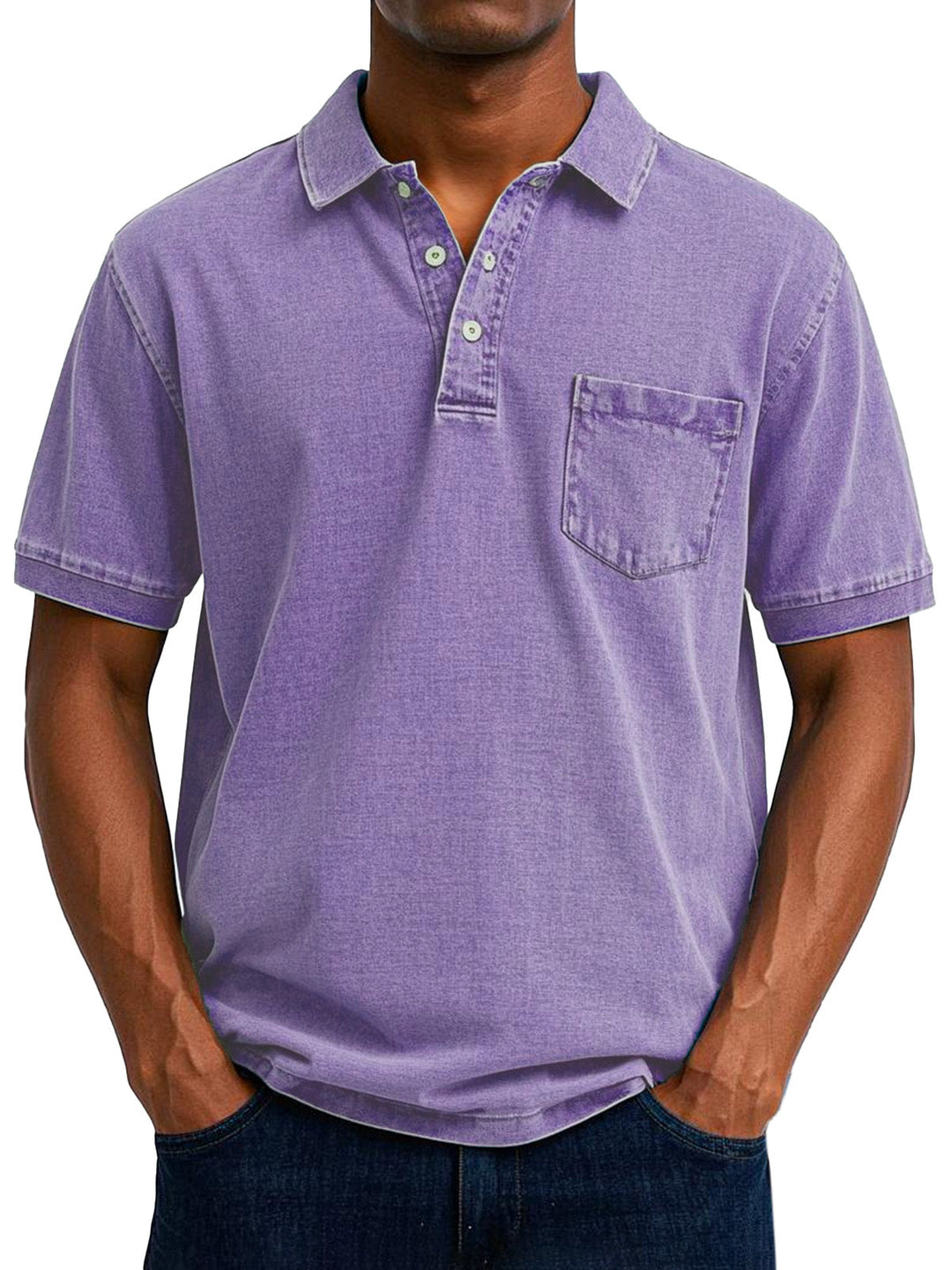 Preston | Vintage Casual Polo Skjorta