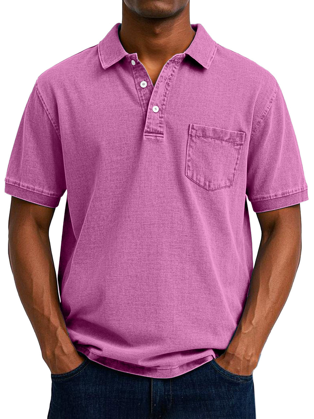 Preston | Vintage Casual Polo Skjorta