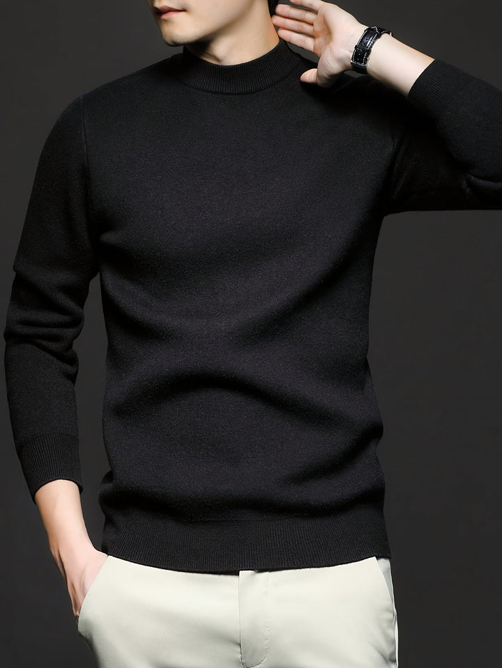 Everett | Raffinerad Höghalssweater