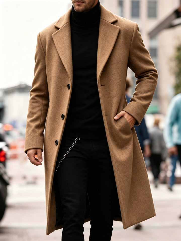 Chandler | Finsnittad Lång Trench Coat